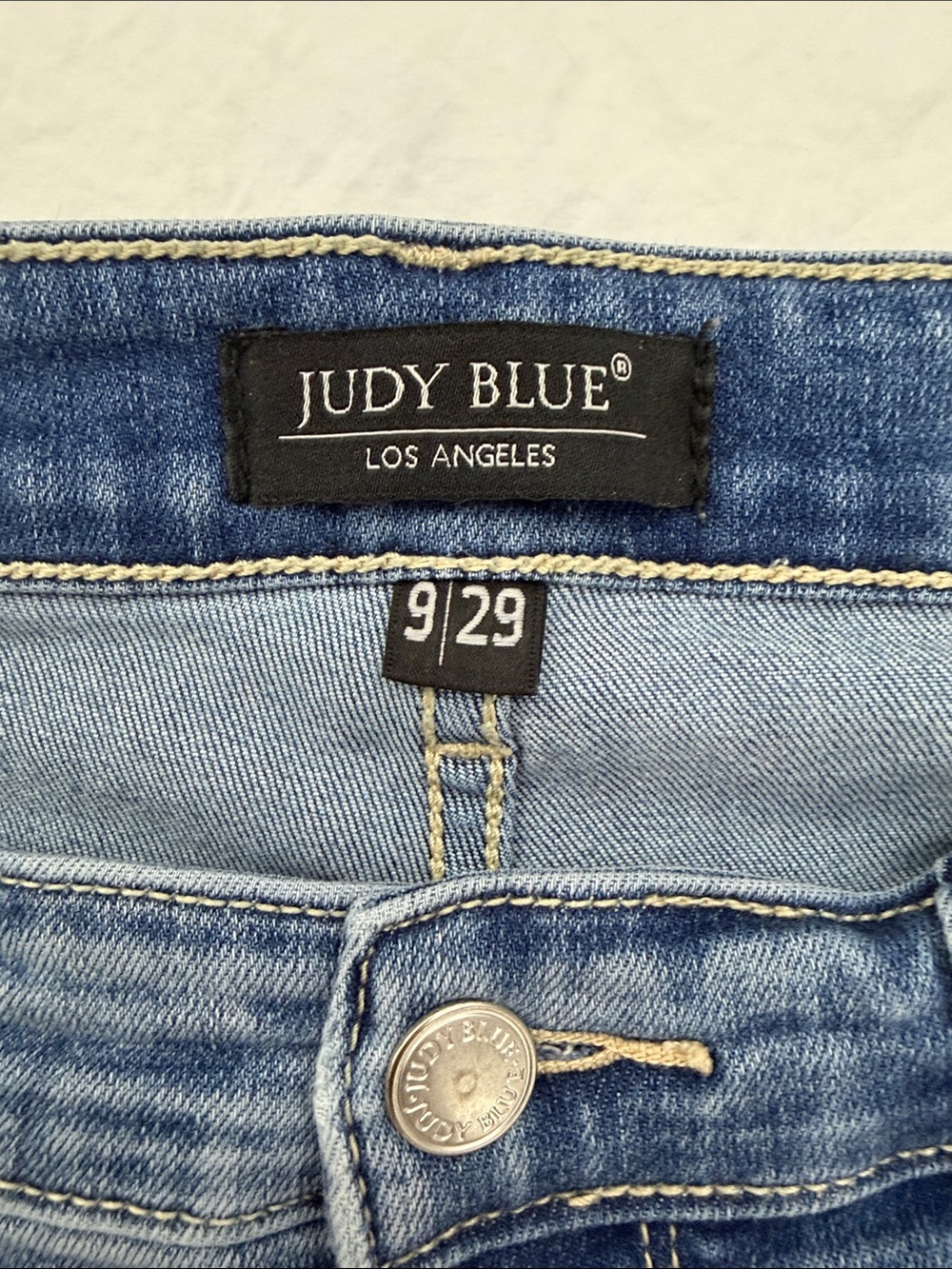 Judy Blue Light Wash High-Rise Wide Leg Jeans